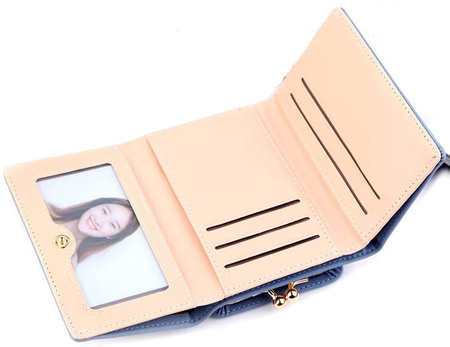 Portofel elegant din piele retro poseta medie