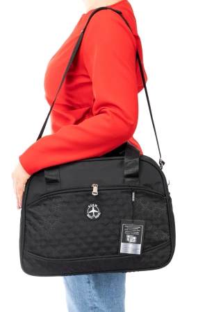 BAD&BAGS geanta de afaceri neagra geanta de voiaj pentru bagajele de mana cu avion