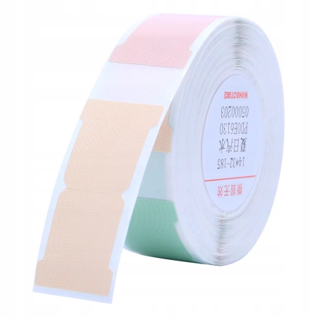 NIIMBOT Etichete Termice 14x32mm pastel colorat 185 buc
