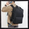 Rucsac negru pentru bagaj de mână de călătorie cu avionul USB BAD&BAGS rezistent la apă