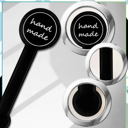 Autocolante decorative de securitate pentru borcane recipiente Hand made DIY 100buc.