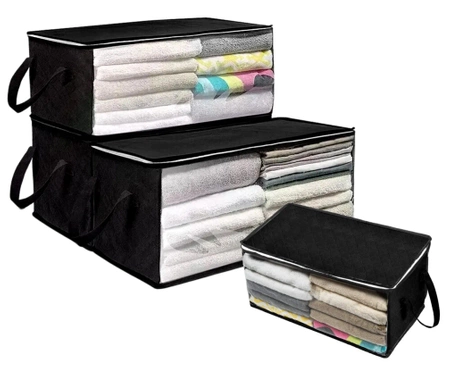 Organizator de garderoba solid, mare pentru pături, lenjerie de pat, haine