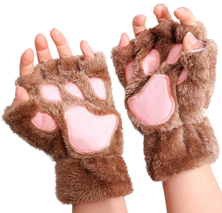 Mănuși de iarnă de damă, mănuși de pluș