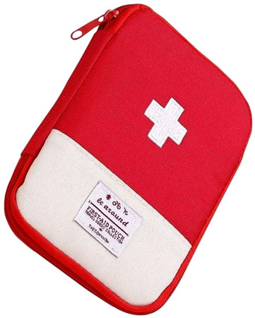 Organizator medicamente, trusă de prim ajutor, husă roșie