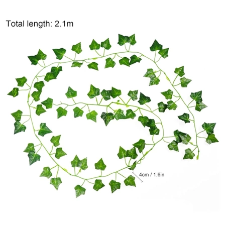 6 bucăți frunze agățate de iedera cataratoare pentru ghirlanda