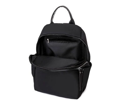 Rucsac de dama neagra, rucsac urban, elegant, incapator