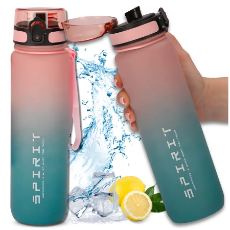 TRESSARI BPA Free running sticla 1000ml PC Sticla de apa