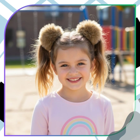 Bandă pufoasă SCRUNCHIE pentru păr, ușoară, 4 buc., diverse culori