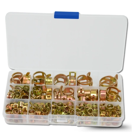 Set de 75 de cleme metalice de antrenare cu melc