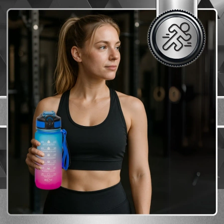 TRESSARI sticla sport 600ml sticla apa solida PC FARA BPA