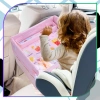Masa de voiaj copii, organizator auto, roz