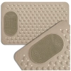 Covoraș de baie antiderapant pentru duș, pentru baie, 69x36 cm, bej, cu masaj