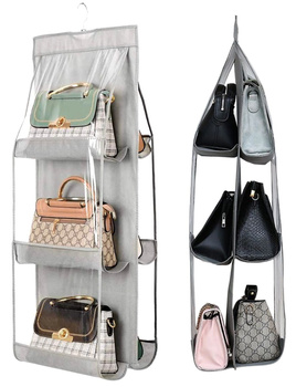 Organizator de genti agatat pentru dulap