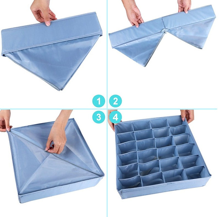 Organizator pentru dulap, despărțitor pentru sertar pentru lenjerie sau șosete