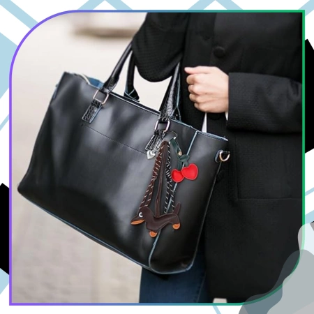 Breloc pentru o pungă de chei, breloc, pandantiv, teckel, inimă, cadou