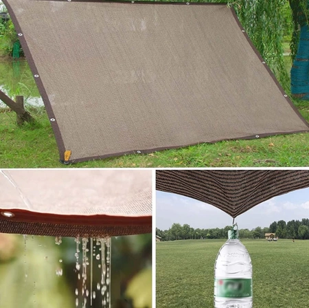 Plasa de umbrire 3x3 m protectie solara pentru terasa gradina anti-UV