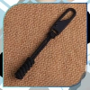Set pandantive din metal negru, 5 piese, sfoară pentru fermoare