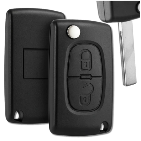 Husa cheie auto pentru telecomanda Peugeot 207 307 308 407 607
