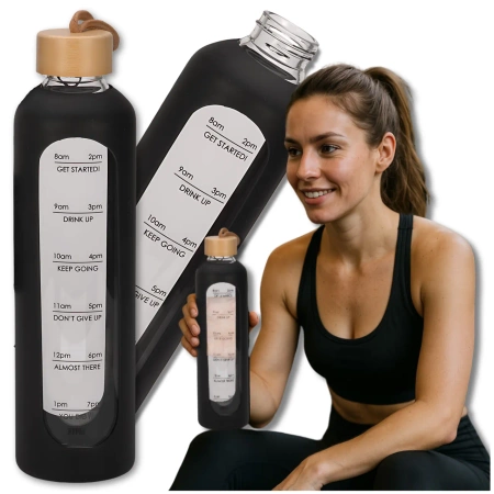 Sticla 1000ml, sticla sport TRESSARI pentru alergat, sticla solida