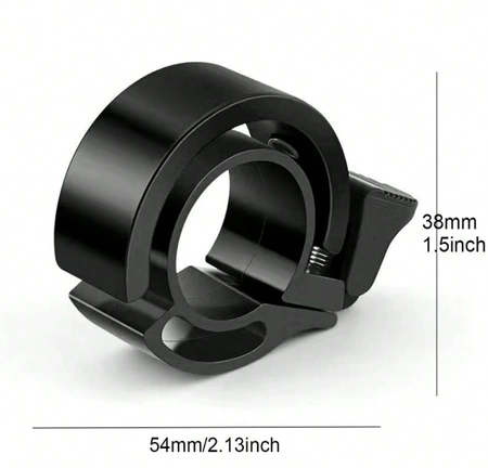 Clopot de ghidon de bicicletă din metal tare pentru scutere