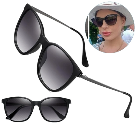 Ochelari de soare polarizați Vintage Cat Fly pentru damă