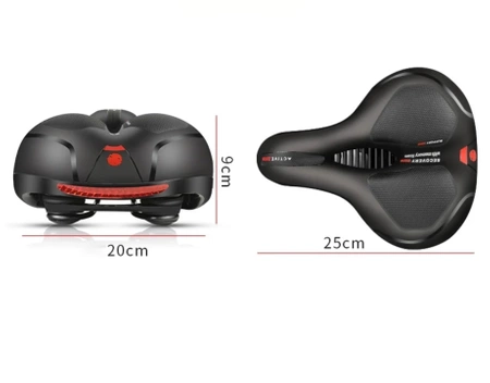 Șa de biciclete confortabil impermeabil scaun de biciclete