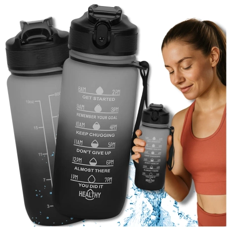 Sticla sport TRESSARI, sticla durabila fara BPA Tritan 600ml