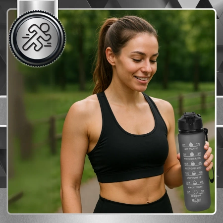 Sticla sport TRESSARI, rezistenta, fara BPA Tritan sticla de apa 1000ml