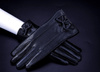 Manusi de dama piele touch, negre, elegante, calduroase