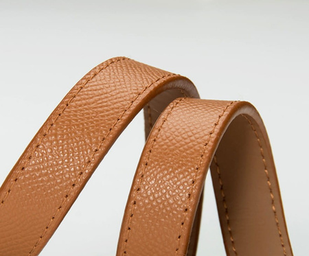 Curea de damă cu talie îngustă cu cataramă aurie, reglabilă