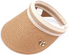 Straw Cap Parasolar cu vizor