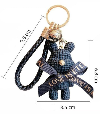 Breloc pandantiv ursuleț ursuleț breloc negru