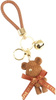 Breloc cu pandantiv ursuleț, maro
