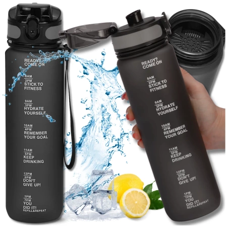 TRESSARI Sticla fara BPA 1000ml Tritan Sticla de apa pentru alergat