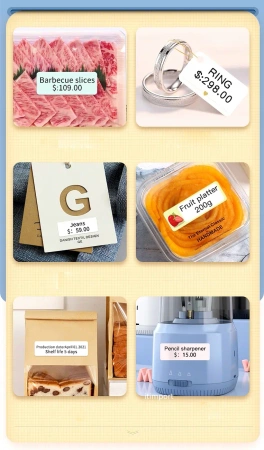 Mașină de etichetat pentru imprimantă termică NIIMBOT D101 Versiune PL