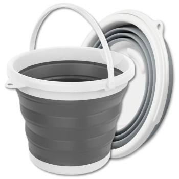 Găleată din silicon Găleată compactă pliabilă de 10 l