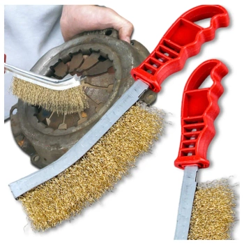 Perie pentru scule din sârmă din oțel inoxidabil cu mâner