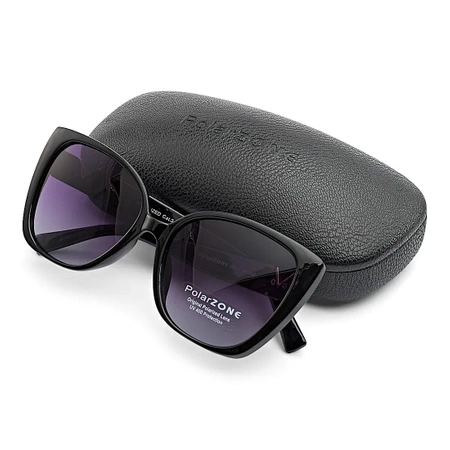 Ochelari de soare polarizați umbriți + husă