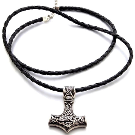 Colier Silver Hammer pentru bărbați THOR MJOLNIR CELTIC