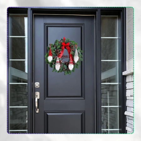 Gnom de Crăciun Moș Crăciun 15 cm Set de agățat Gnome de 4