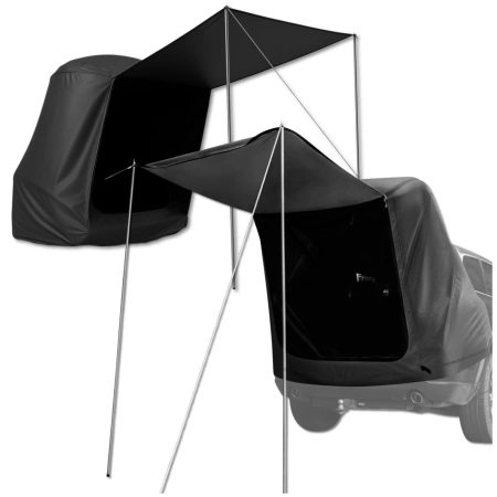 Cort portbagaj auto impermeabil pentru 2 persoane, negru