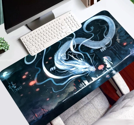 Mouse-pad de birou Dragon XXL, covoraș de gaming