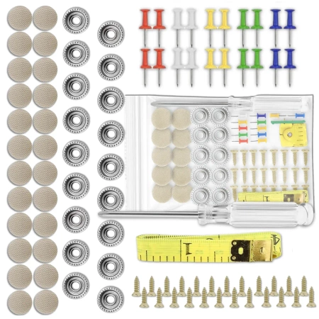 Kit reparatie captuseala auto 60 buc Nituri Ace