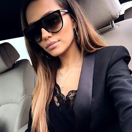 OCCHEI DE SOARE RETRO Kardashian MARI PENTRU FEMEI
