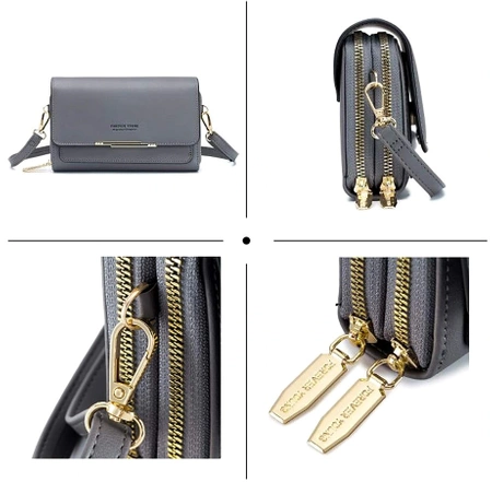 Geanta de mana din piele ecologica, geanta telefon, portofel, geanta clutch