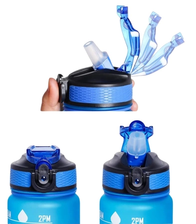 Sticlă 1000ml sport băutură sticlă de apă robust PC plastic