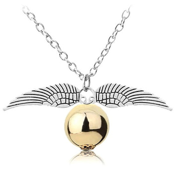 HARRY POTTER Colier Aripi Snitch de Aur
