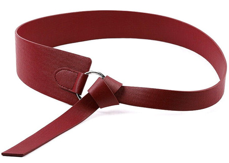 Rochii de dama cu centura la moda Cravata talie larga