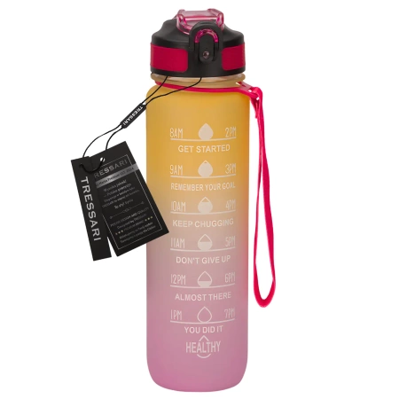 Sticla de apa sport TRESSARI 1000ml, solid PC