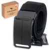 TRESSARI centura elastica cu catarama automata neagra